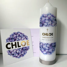 Load image into Gallery viewer, Personalised christening candles