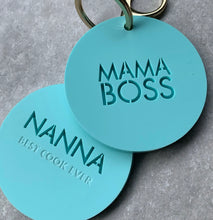 Load image into Gallery viewer, Keyring/Bag tag cut & engraved