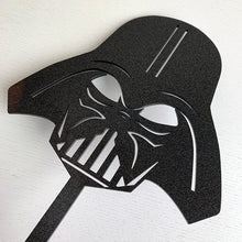 Load image into Gallery viewer, Darth Vader inspired cake topper