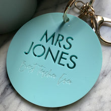 Load image into Gallery viewer, Keyring/Bag tag cut & engraved