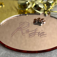 Load image into Gallery viewer, Pet Christmas baubles engraved
