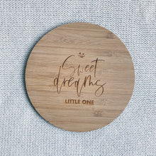Load image into Gallery viewer, Sweet dreams bamboo  plaque