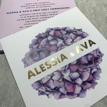 Load image into Gallery viewer, Heat Foiled invitations (Double sided 20 pack)