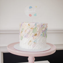 Load image into Gallery viewer, Paint palette cake topper