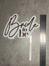 Load image into Gallery viewer, Bride to be (Rose gold and white) (S)
