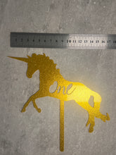Load image into Gallery viewer, Golden "One" Unicorn (S)
