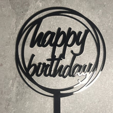 Load image into Gallery viewer, Happy Birthday in circle (S)
