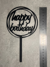 Load image into Gallery viewer, Happy Birthday in circle (S)
