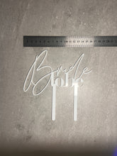 Load image into Gallery viewer, Bride to Be (WHITE) (S)
