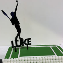 Load image into Gallery viewer, Tennis cake topper
