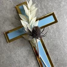 Load image into Gallery viewer, Large Cross Floral Topper
