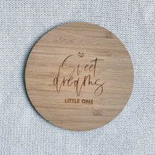 Load image into Gallery viewer, Sweet dreams bamboo  plaque
