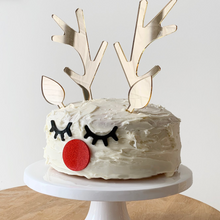Load image into Gallery viewer, Reindeer antlers for your cake
