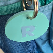 Load image into Gallery viewer, Letter Keyring or Bag tag
